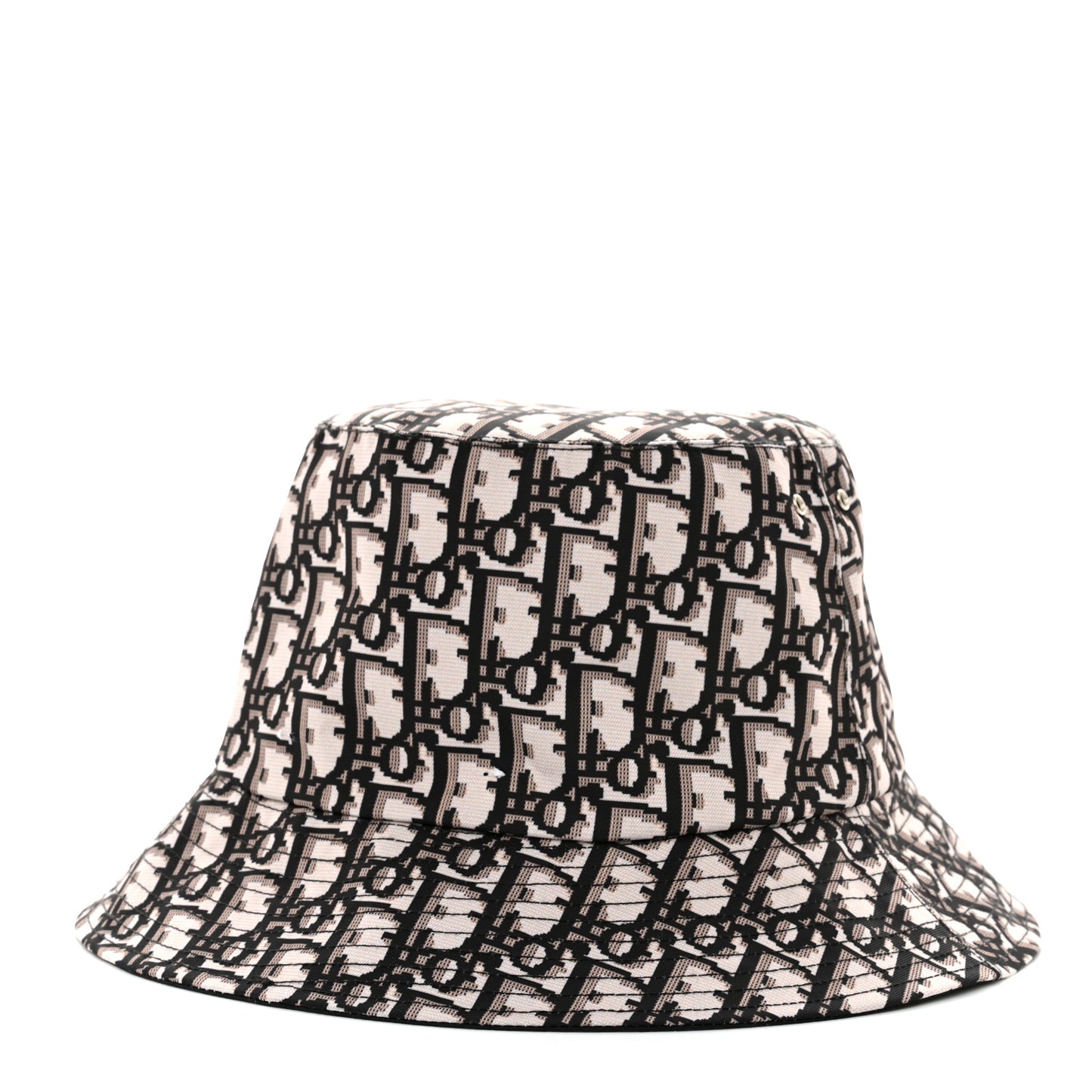 Oblique Reversible Teddy-D Brim Bucket Hat Black