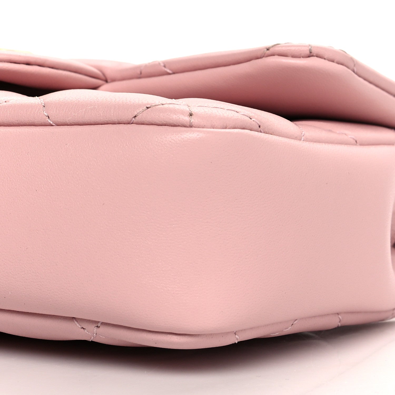 Chanel Lambskin Quilted Mini Flap Light Pink 9 of 10