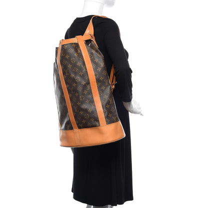 Louis Vuitton Monogram Randonnee GM Backpack 2 of 9