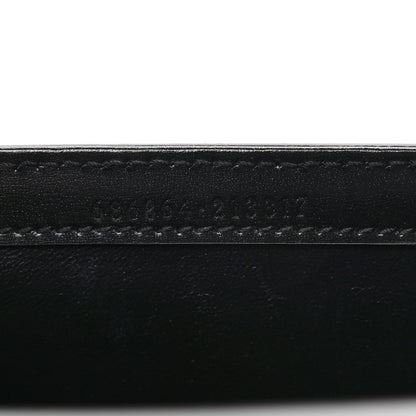 Gucci Boarded Dyana Lux Calfskin Web Monochrome Mini Bamboo 1947 Top Handle Bag Black 6 of 10
