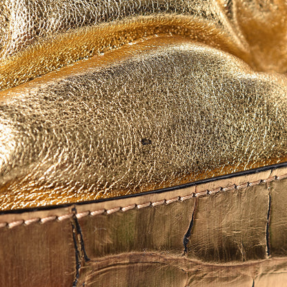 Burberry Metallic Alligator Little Crush Gold 9 of 9