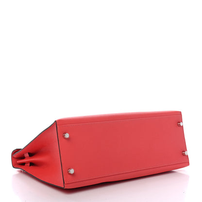Hermes Epsom Kelly Sellier 32 Rose Jaipur 3 of 10