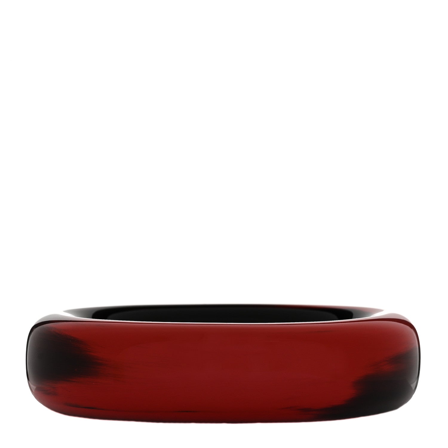 Tiffany Lacquer Hardwood Elsa Peretti Doughnut Bangle Bracelet Negoro 2 of 4