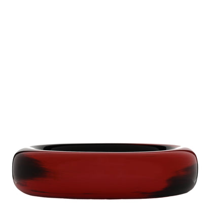 Tiffany Lacquer Hardwood Elsa Peretti Doughnut Bangle Bracelet Negoro 2 of 4
