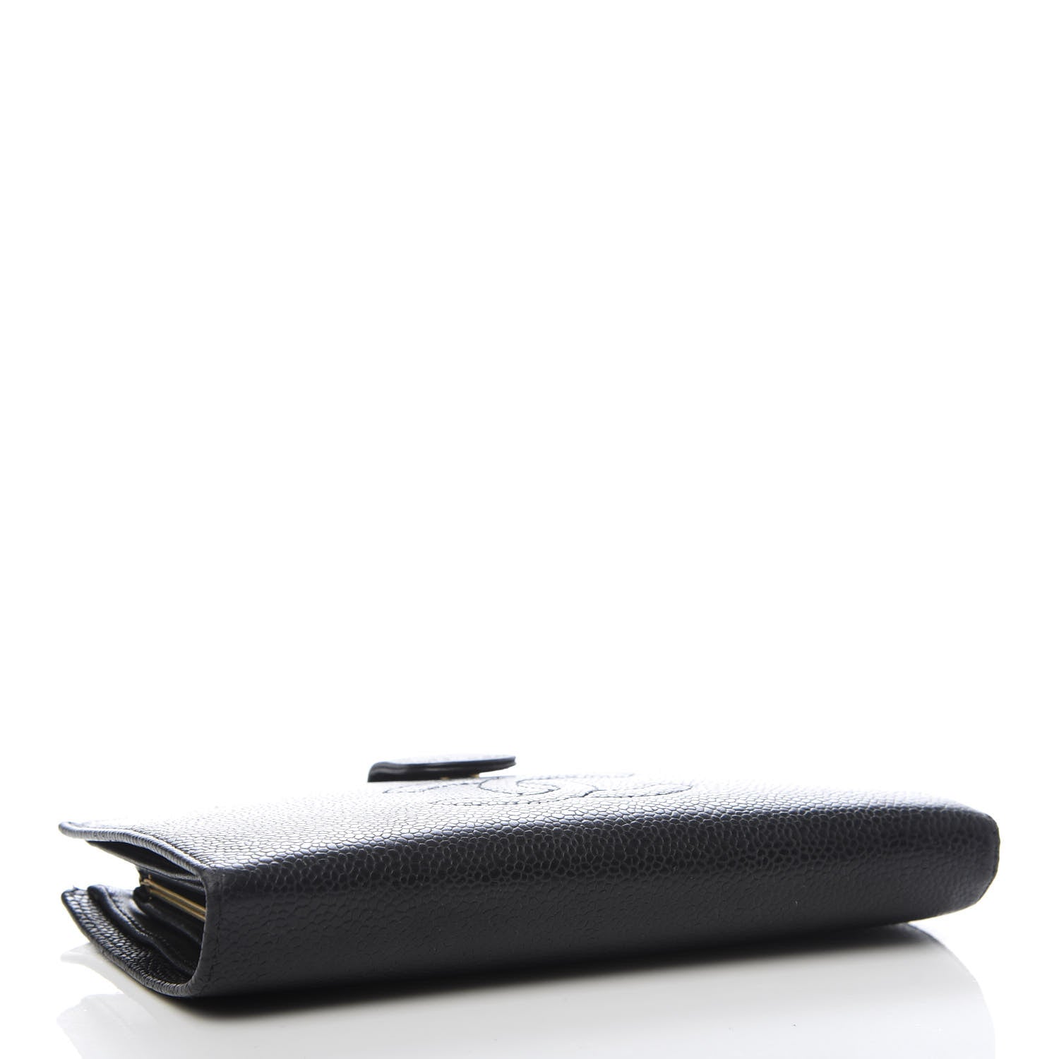Chanel Caviar Timeless CC French Wallet Black 4 of 12