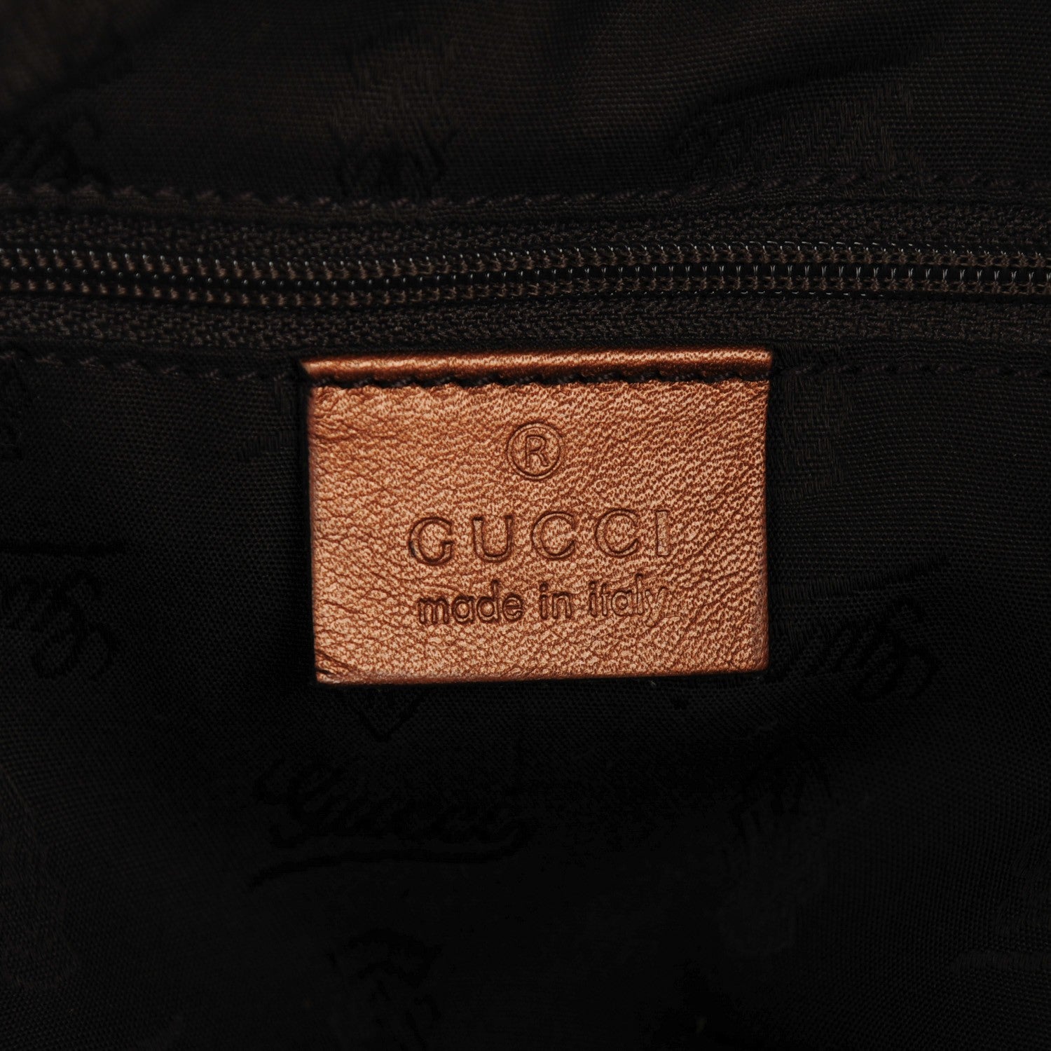 Gucci Guccissima Large Sukey Tote Bronze 6 of 9