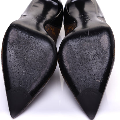 Louis Vuitton Monogram Cherie Pumps 36.5 Black 13 of 13
