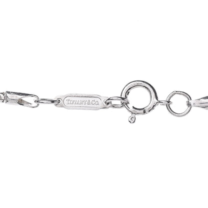 Tiffany Sterling Silver 1837 Bar Pendant Necklace 6 of 7