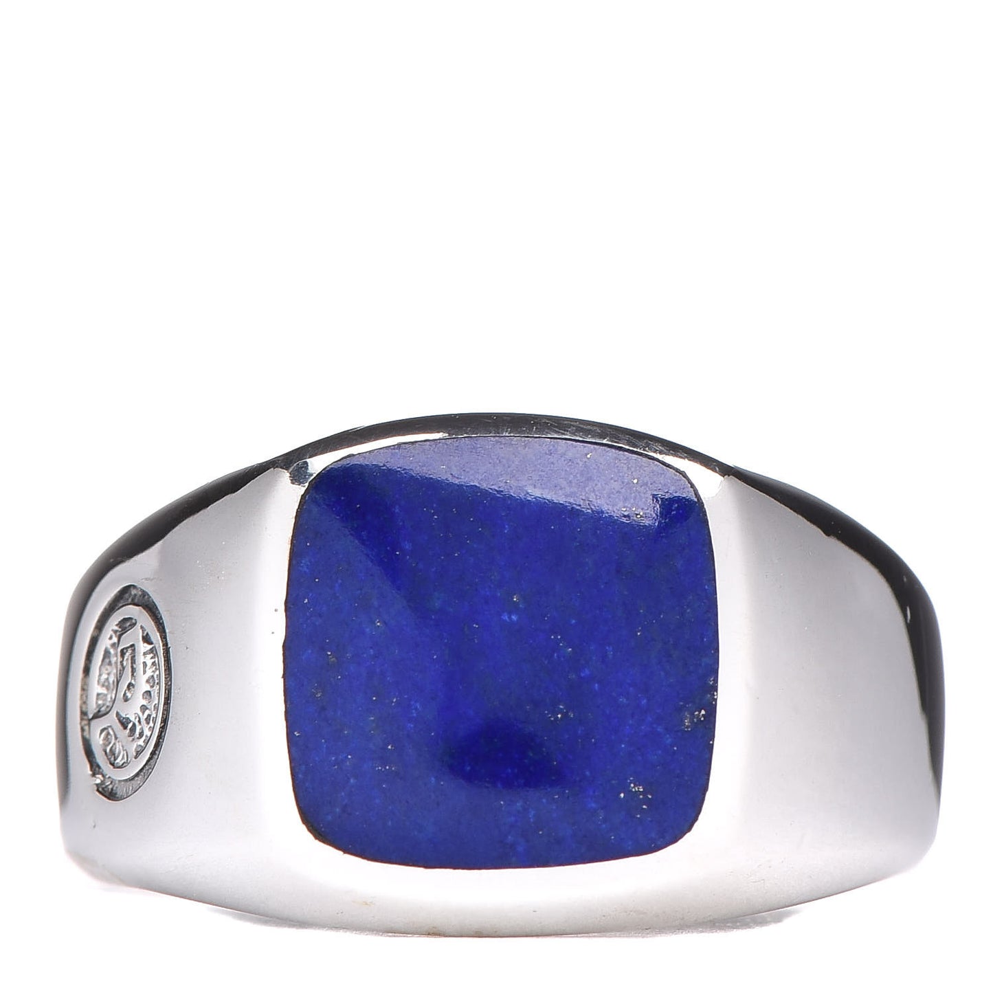 Sterling Silver Lapis Signet Ring 64 11