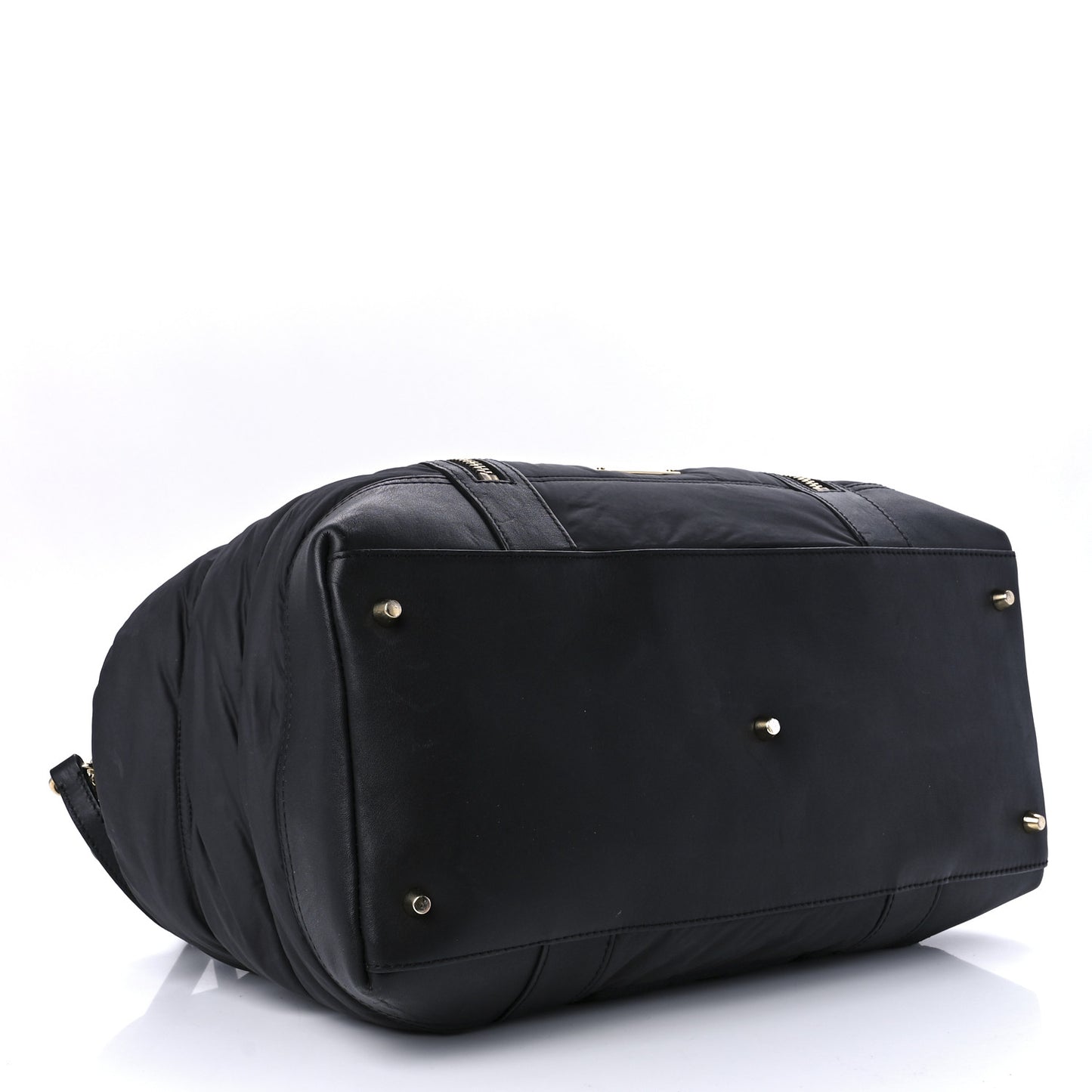 Nylon Large Olympia Diaper Bag Black