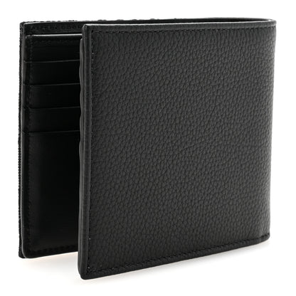 Christian Dior Oblique Calfskin Saddle Bifold Wallet Black 3 of 7