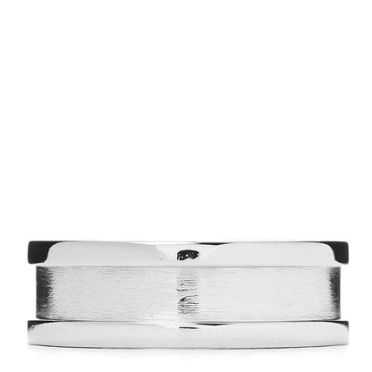 Cartier 18K White Gold 6.5mm C De Ring 52 6 3 of 4
