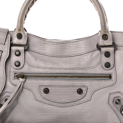 Balenciaga Agneau Lizard Embossed Classic Hardware First Fer 9 of 13