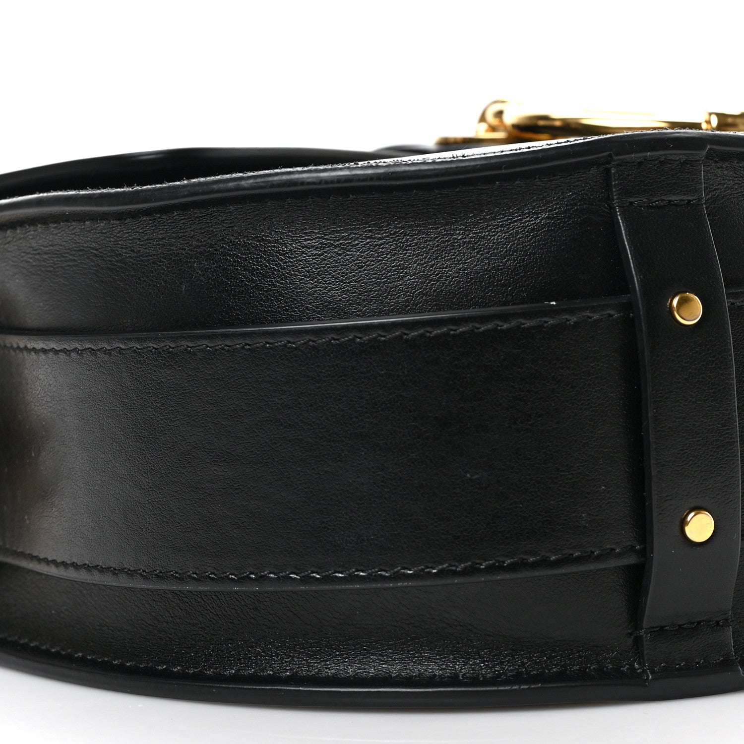 Chloe Calfskin Suede Large Tess Bag Black 7 of 8