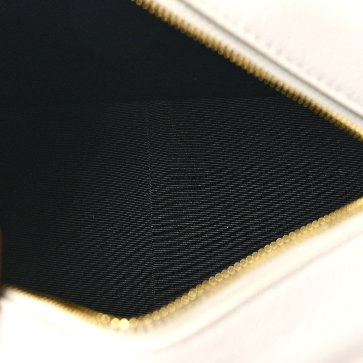 Pebbled Calfskin Small Maeve Bag Cream