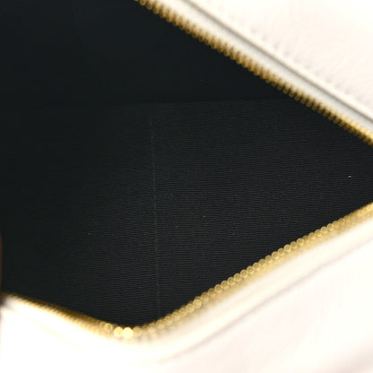 Khaite Pebbled Calfskin Small Maeve Bag Cream 5 of 9