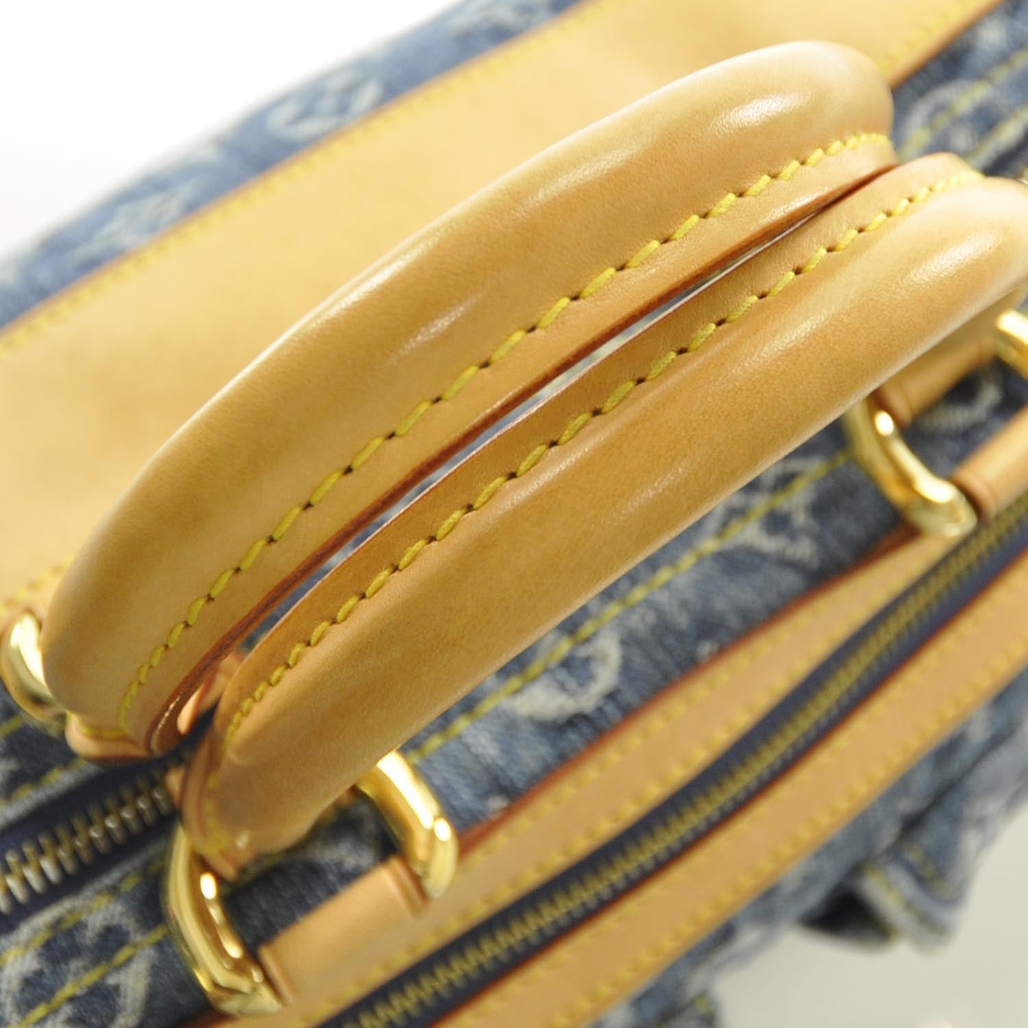 Louis Vuitton Monogram Denim Neo Speedy Blue 4 of 8