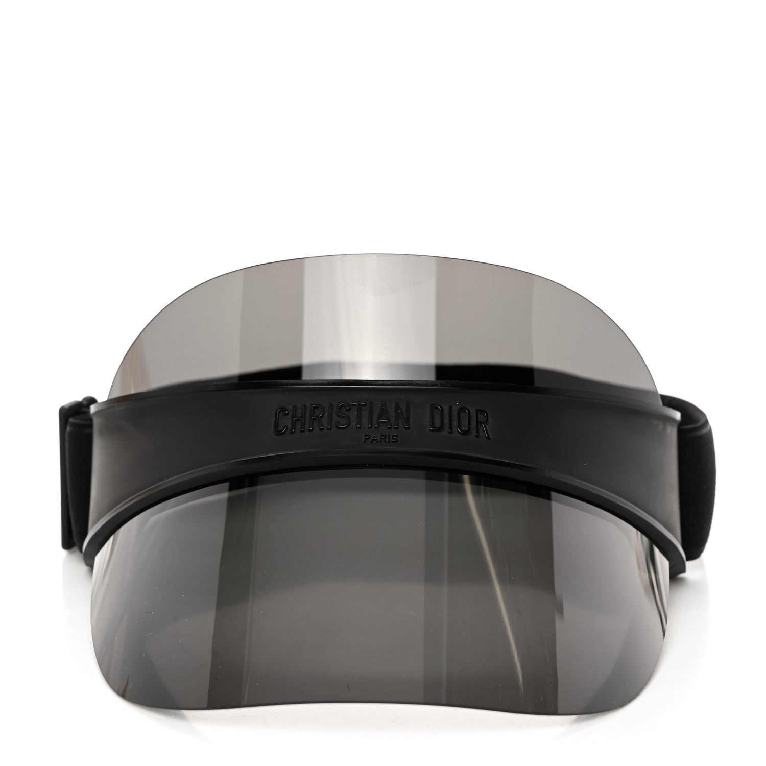 Christian Dior Mirrored DiorClub V1U Sun Visor Black 3 of 9