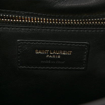 Saint Laurent Lambskin Quilted Mini Gaby Satchel Blanc Vintage 7 of 12