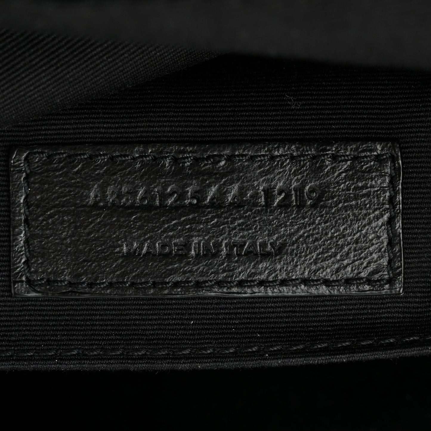 Calfskin Studded Matelasse Monogram Lou Camera Bag Black