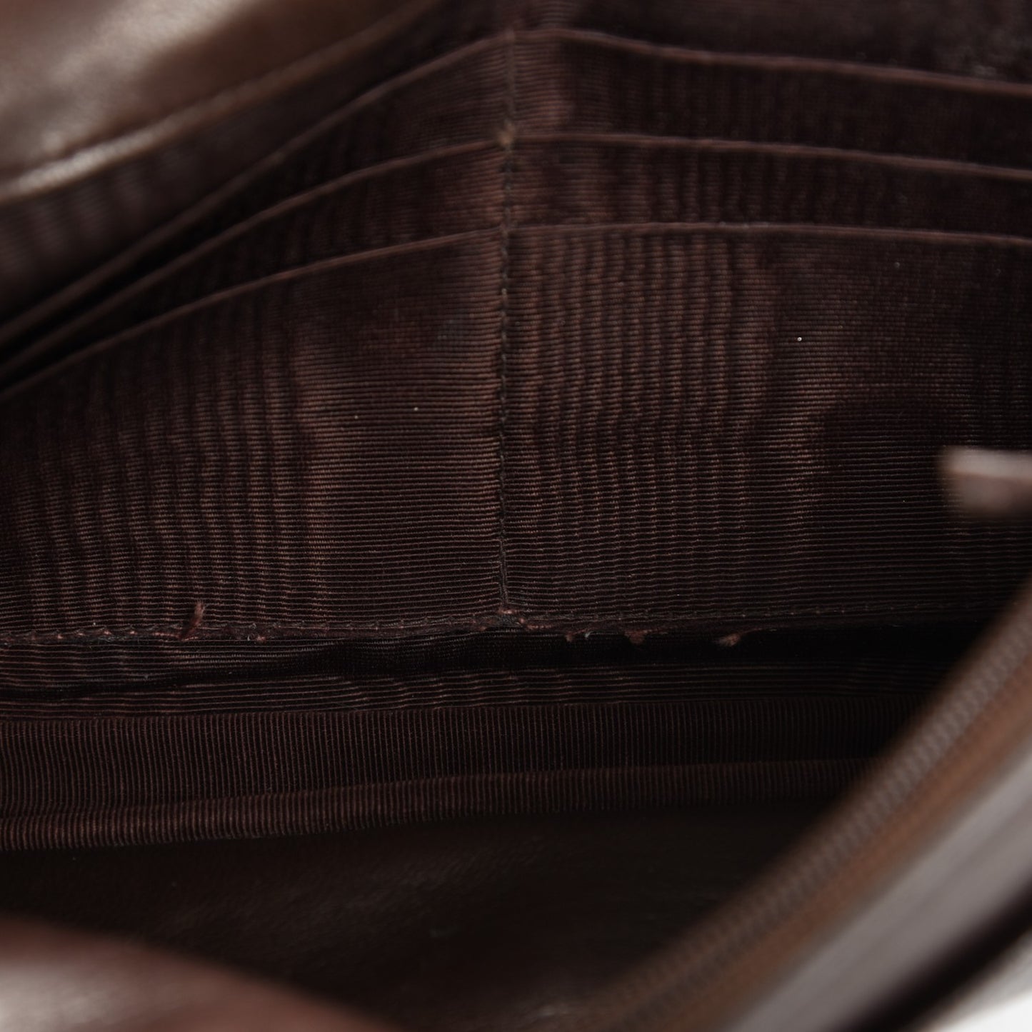 Caviar Timeless CC Wallet On Chain WOC Dark Brown