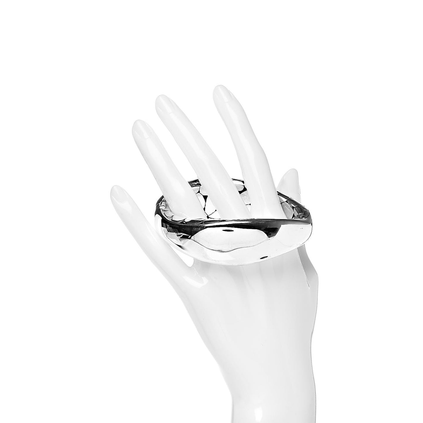 Sterling Silver Kali Hinge Bangle Bracelet