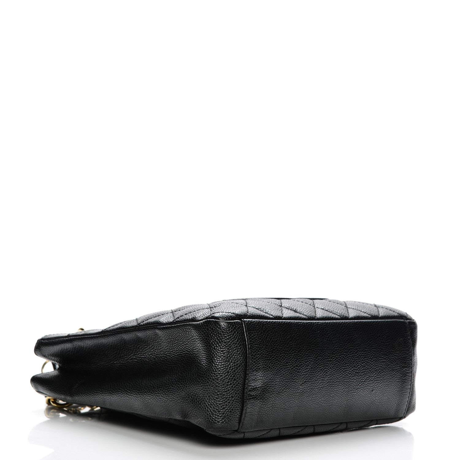 Chanel Caviar Quilted Petit Shopping Tote PST Black 4 of 8
