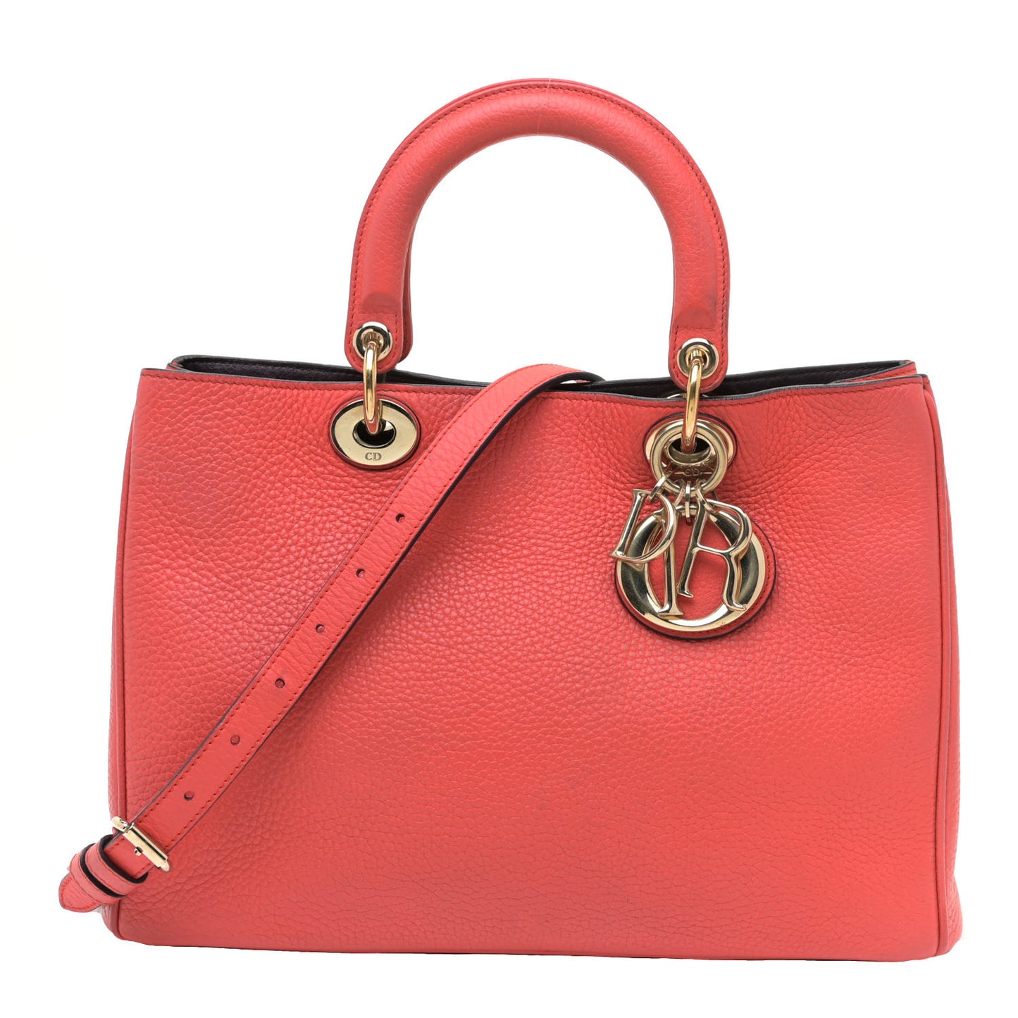 Bullcalf Medium Diorissimo Tote True Red