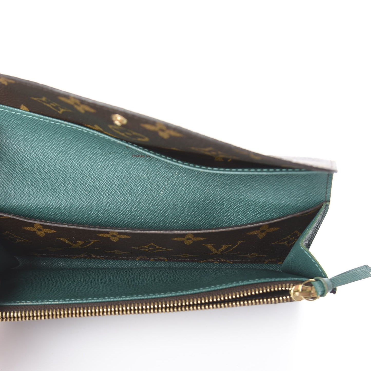 Monogram Emilie Wallet Vert