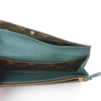 Louis Vuitton Monogram Emilie Wallet Vert 4 of 5