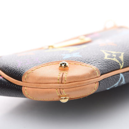 Louis Vuitton Monogram Multicolor Pochette Milla MM Black 8 of 10