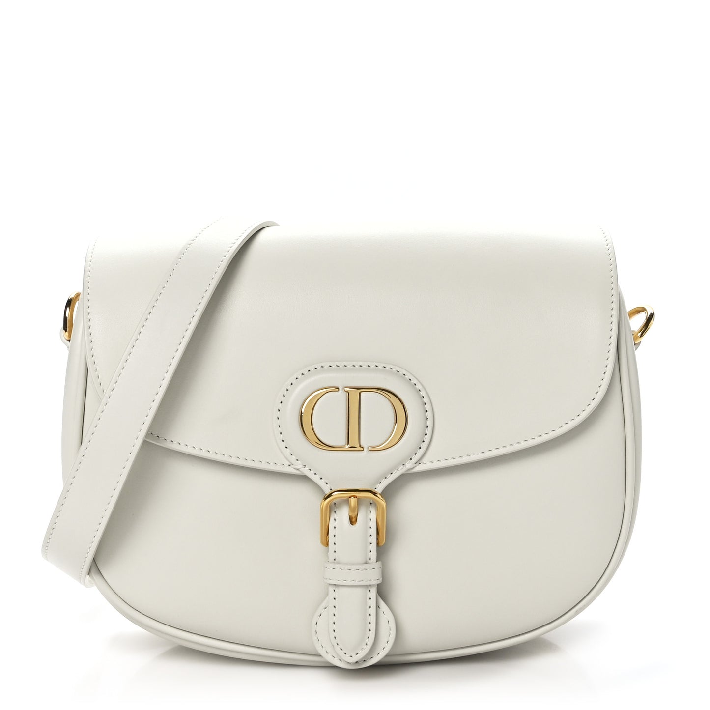 Box Calfskin Medium Bobby Flap Latte