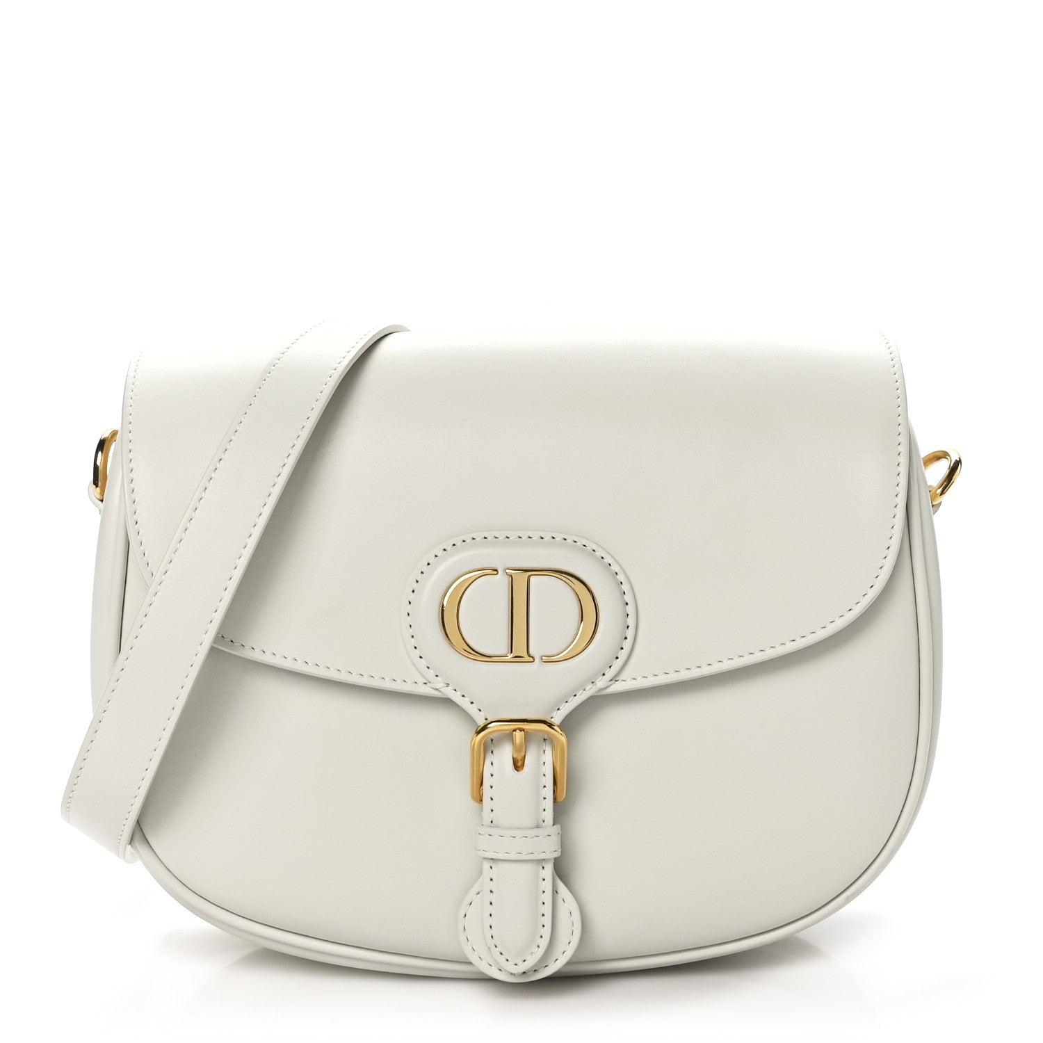 Christian Dior Box Calfskin Medium Bobby Flap Latte 1 of 9