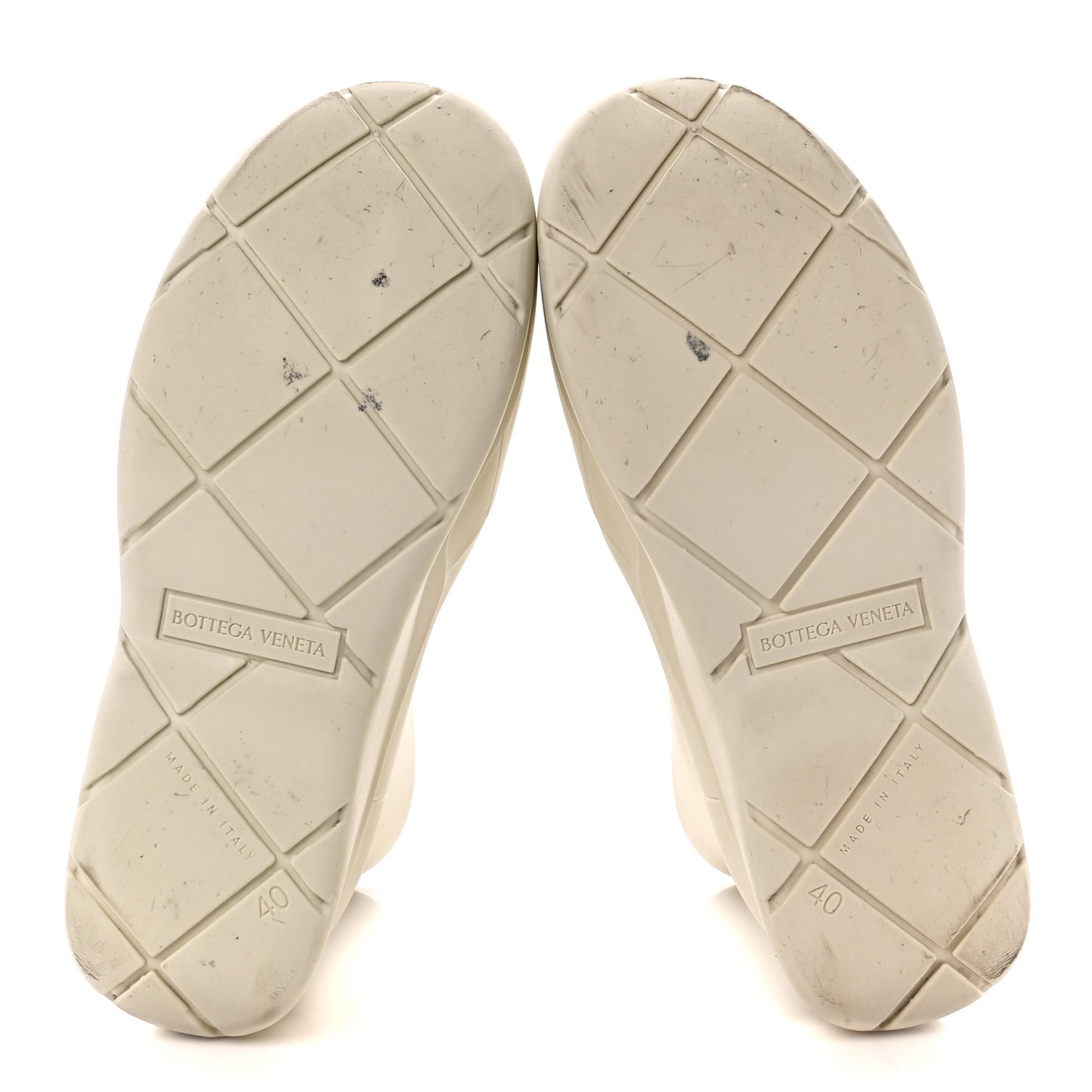 Rubber Puddle Ankle Boots 40 White