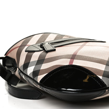 Burberry Supernova Check Small Dryden Crossbody Bag Black 9 of 10