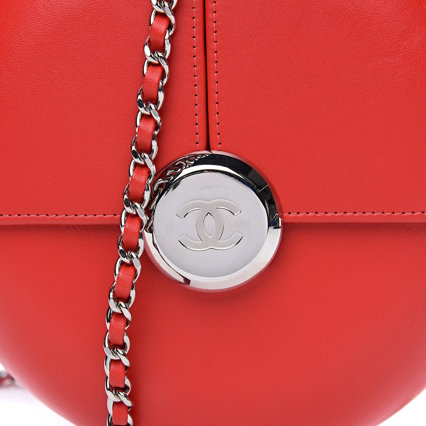 Lambskin Evening In the Air Bag Red