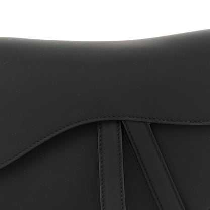Christian Dior Ultra Matte Calfskin Saddle Bag Black 8 of 11