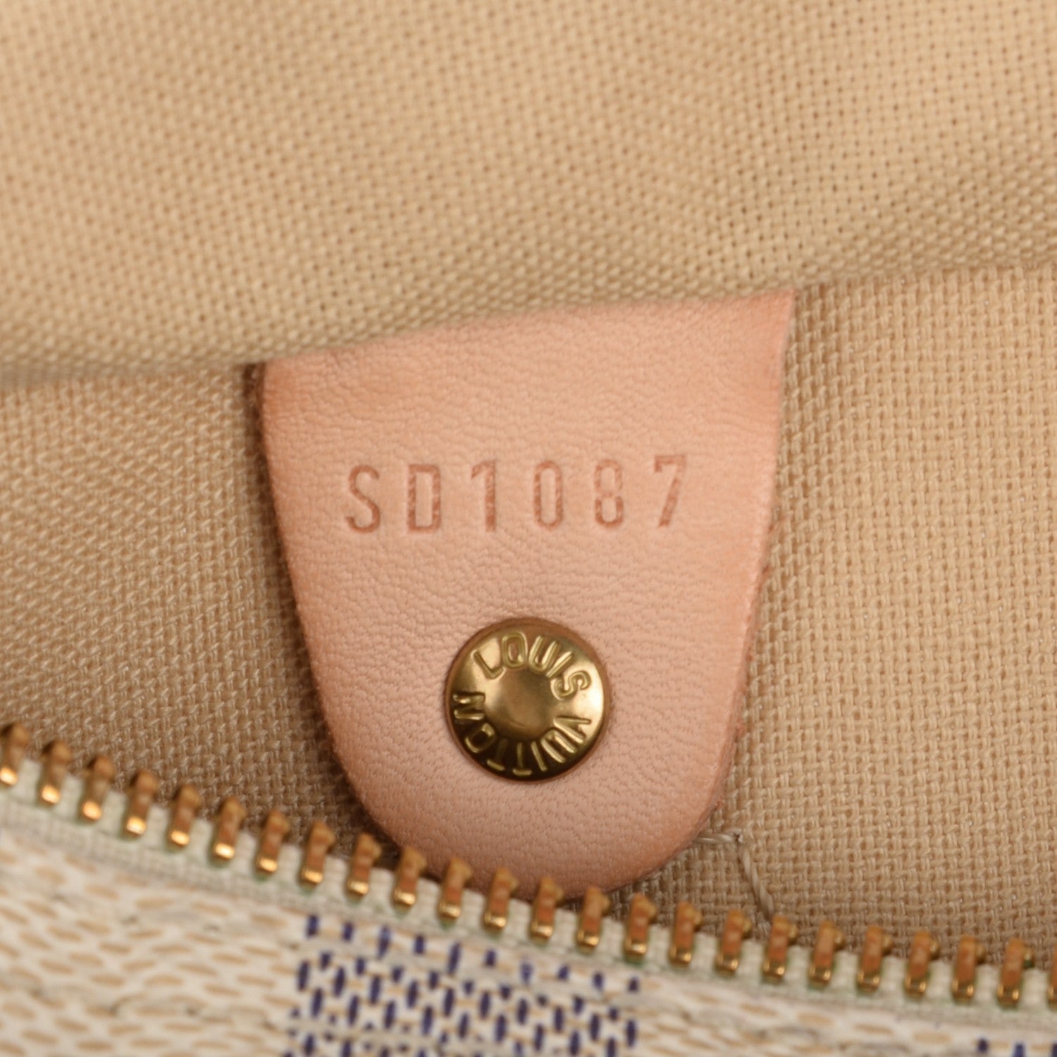 Louis Vuitton Damier Azur Speedy 25 7 of 7