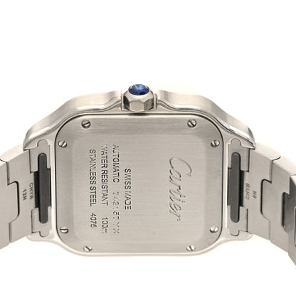 Cartier Stainless Steel 18K Yellow Gold 35mm Santos de Cartier Automatic Watch 4 of 5