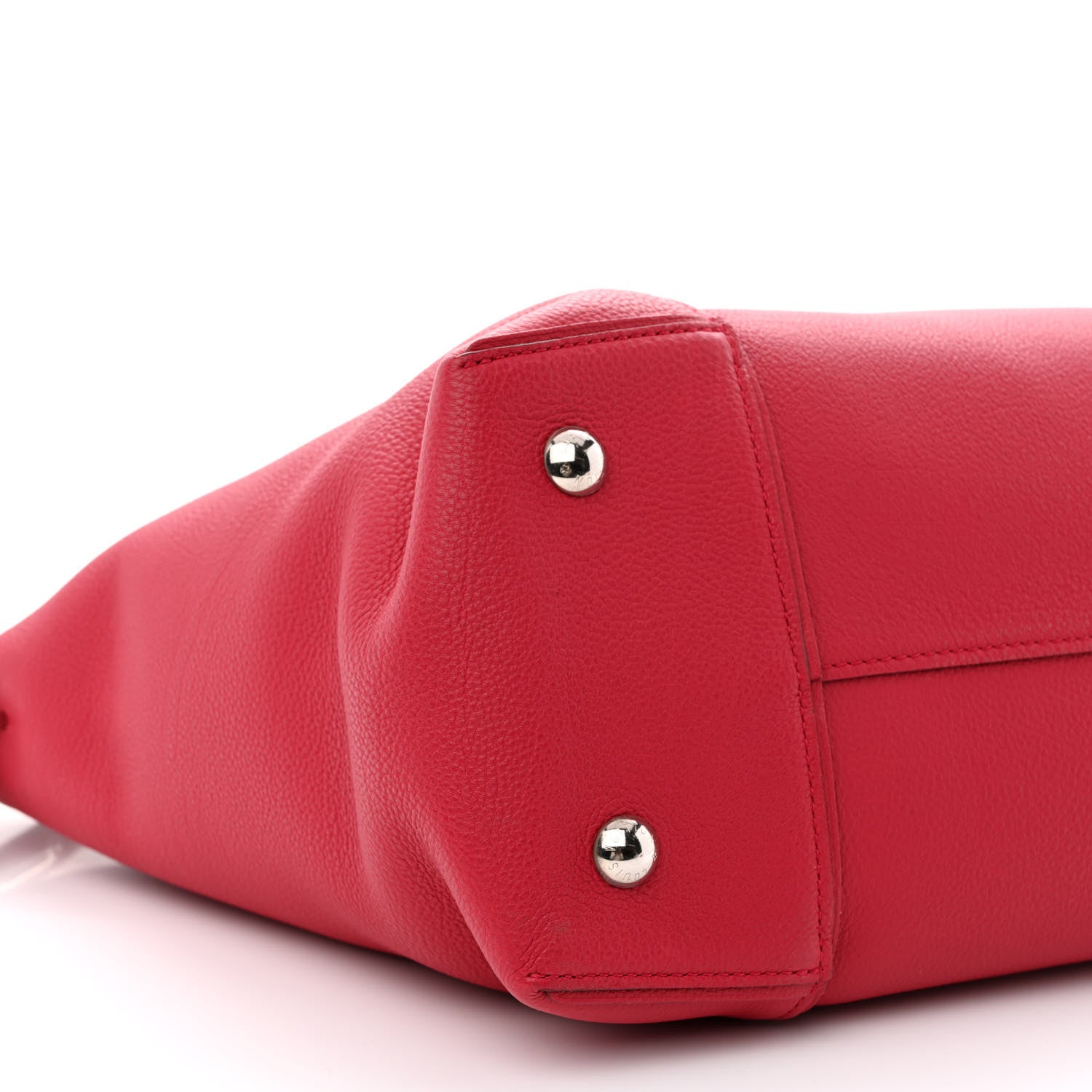 Louis Vuitton Veau Cachemire Soft Lockit MM Framboise 9 of 10