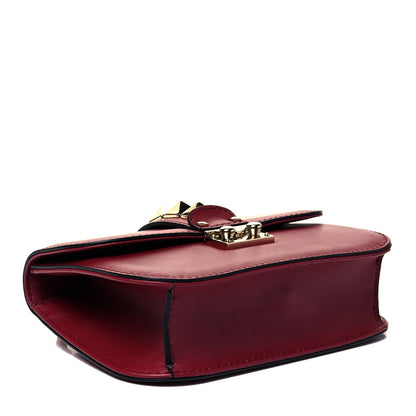 Valentino Garavani Vitello Small Glam Lock Rockstud Flap Scarlet 4 of 9