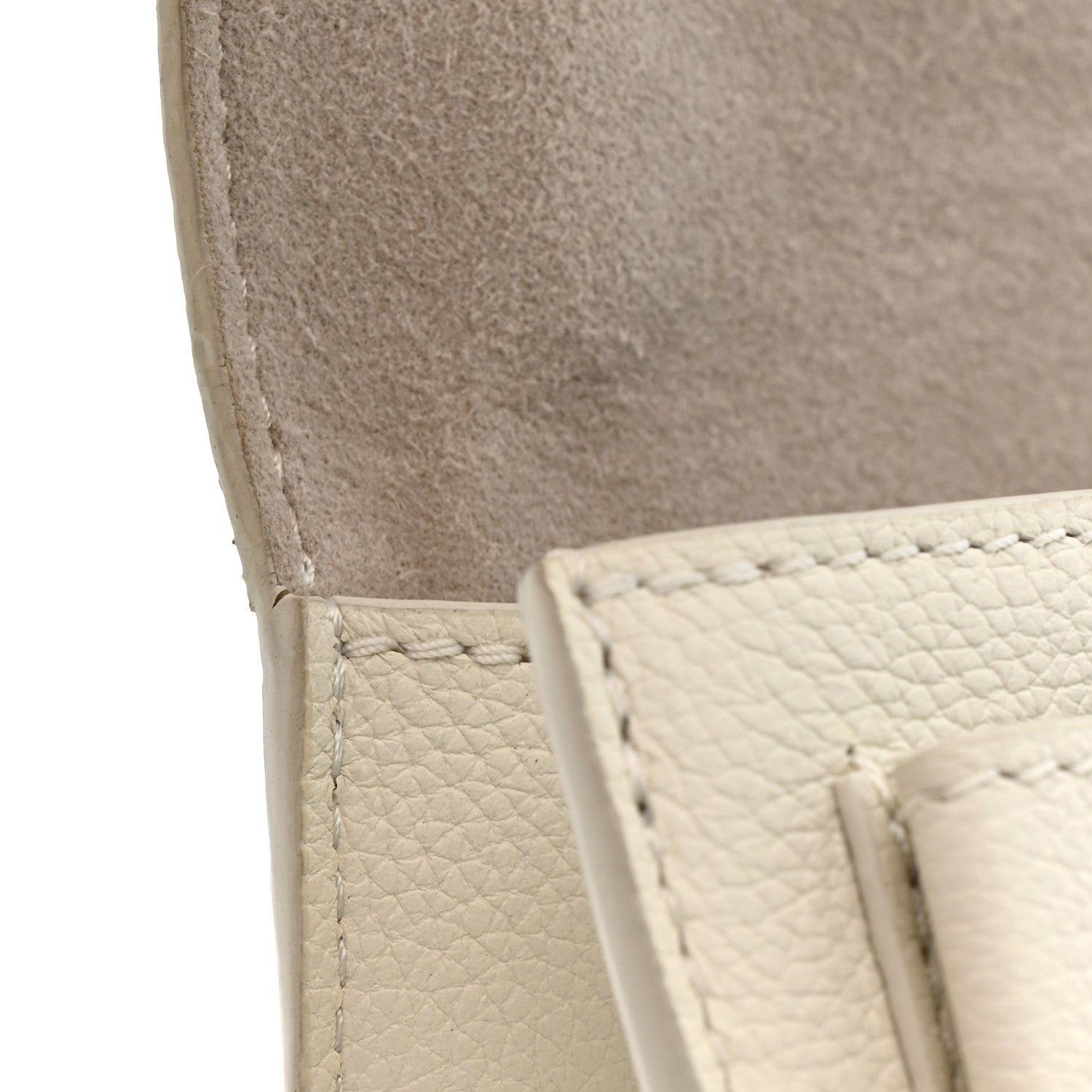 Louis Vuitton Soft Calfskin Mylockme Chain Bag BB White 12 of 16