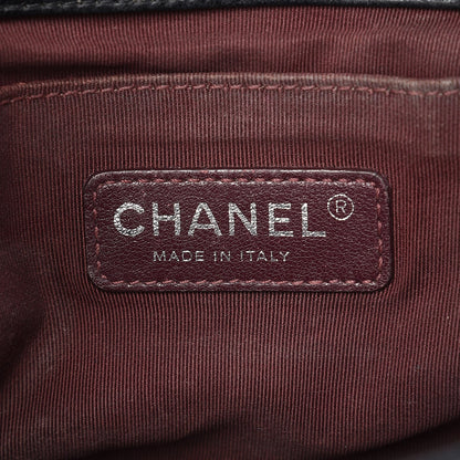 Chanel Calfskin Double Stitch Medium Boy Flap Black 6 of 15