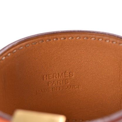Hermes Epsom Collier de Chien CDC Bracelet S Feu 4 of 7
