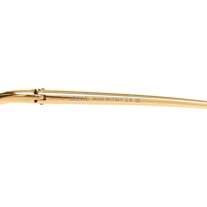 Loewe Metal Hillock Aviator Oversized Sunglasses LW40180U Gold 5 of 7