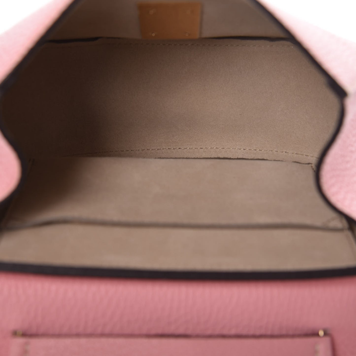 Grained Lambskin Mini Drew Shoulder Bag Washed Pink