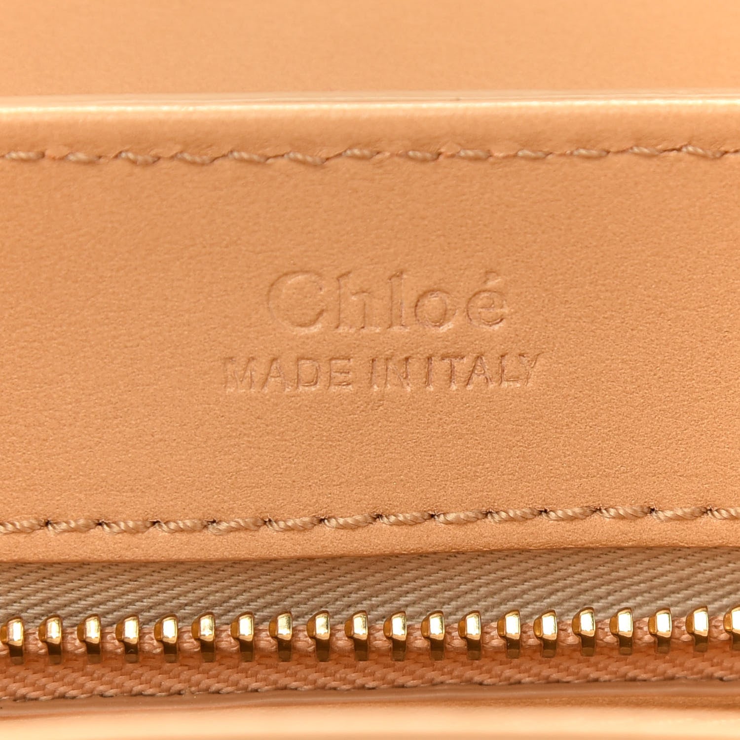 Chloe Calfskin Small C Double Carry Autumnal Brown 8 of 9