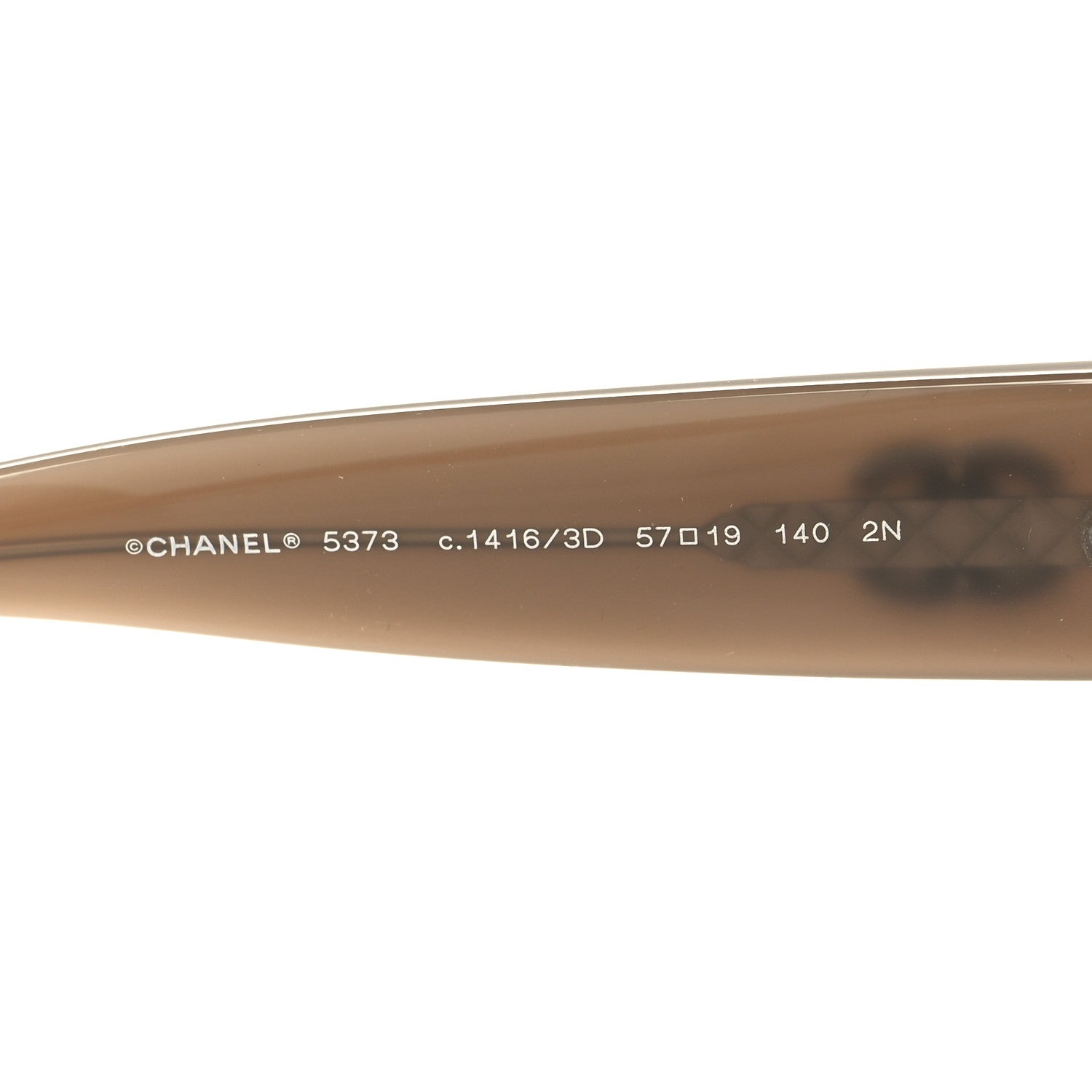 Chanel Acetate CC Sunglasses 5373 Light Brown 5 of 8