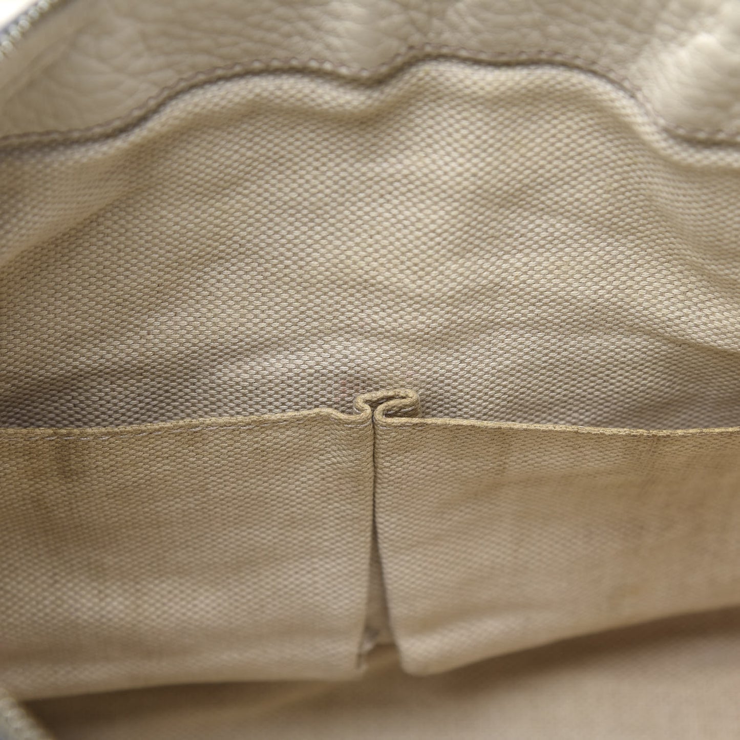 Cellarius Calfskin Small Soho Top Handle Satchel Off White