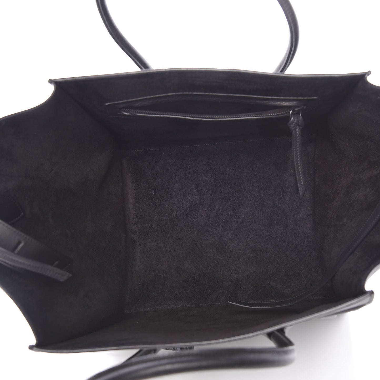 Supple Calfskin Medium Phantom Luggage Black